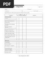 HVAC Check List - Indoor Air Quality