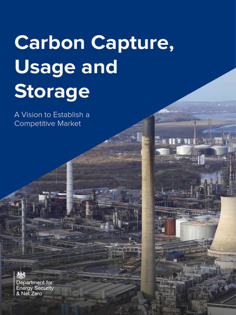UK Carbon Capture Market Vision 2023 | PDF | Carbon Capture And Storage ...