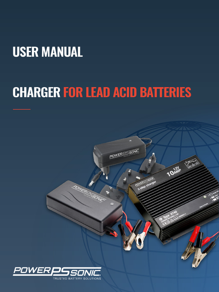 Lead Acid Battery Charger User Manual | PDF | Battery Charger | Ac ...