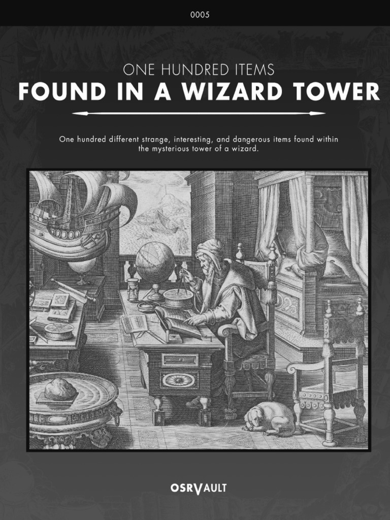 0005 100WizardTowerItems | PDF | Magician (Fantasy)