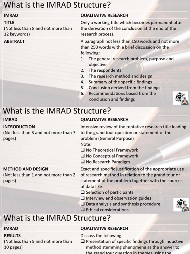 IMRAD Format | PDF