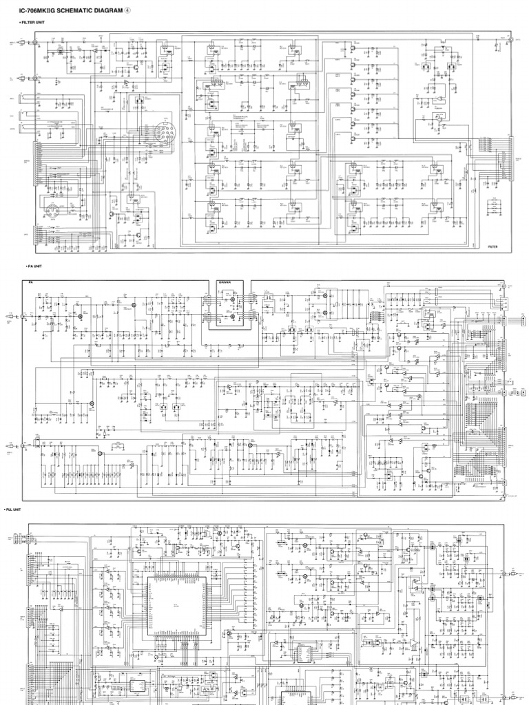 Icom Ic-706mkii Schematic | PDF