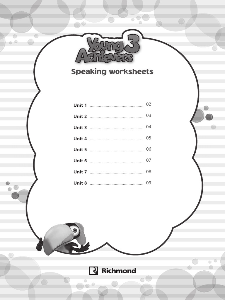 Speaking Activities for Kids | PDF