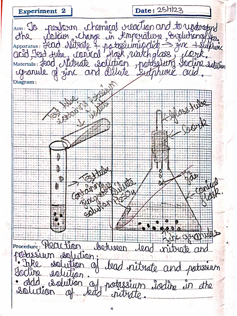 STD 10 Experiment 02 | PDF