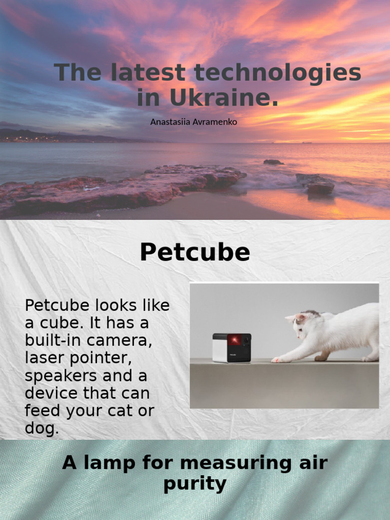 The Latest Technologies in Ukraine | PDF