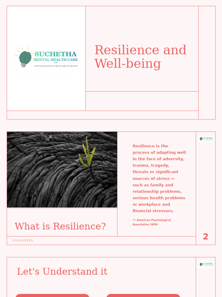Understanding Resilience and Well-being | PDF | Psychological ...