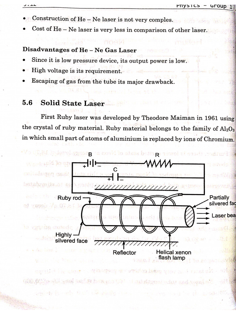 Types of LASER - RUBY LASER | PDF