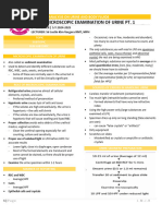 Urine Microscopic Examination Guide | PDF | Microscopy | Staining