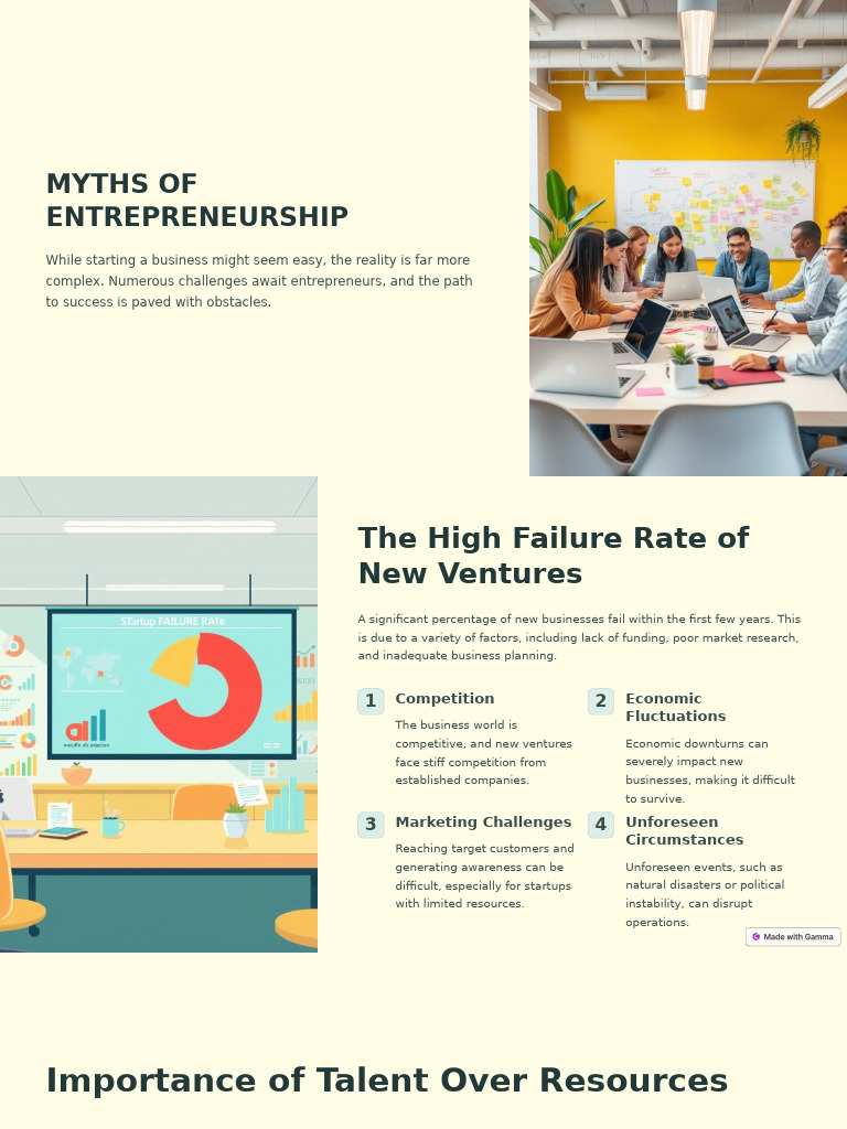 Myths and Realities of Entrepreneurship | PDF | Entrepreneurship ...
