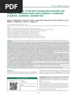 Adjuvant Terapi Cina | PDF | Tuberculosis | Clinical Trial