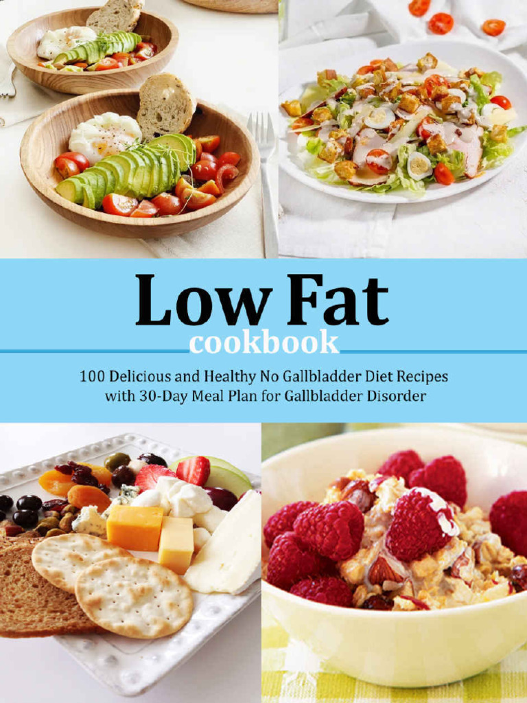 7-Day Gallbladder Diet Recipe Plan | PDF | Cooking | Breads