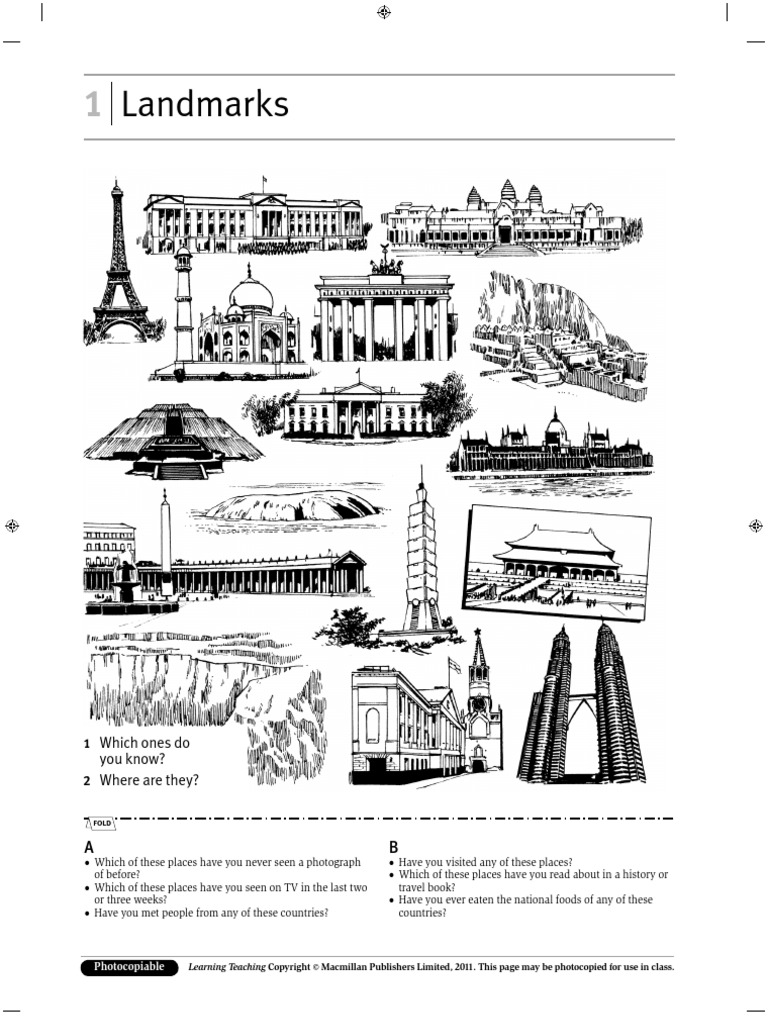 1 Landmarks | PDF | Language Arts & Discipline | Art