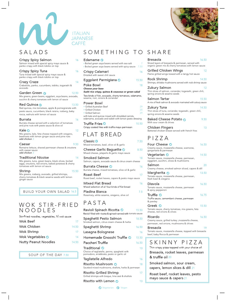 Zukury Dishes and Edamame Menu | PDF | Sushi | Pesto