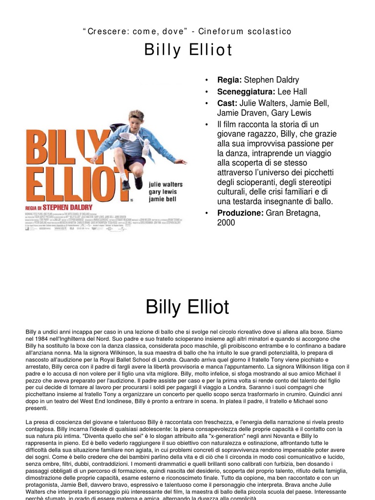 Billy Elliot | PDF