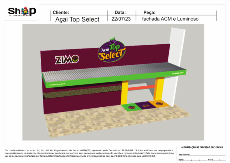 Layout Fachada ACM | PDF