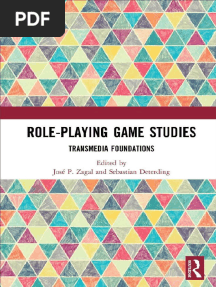 Role Playing Game Studies Transmedia Foundations