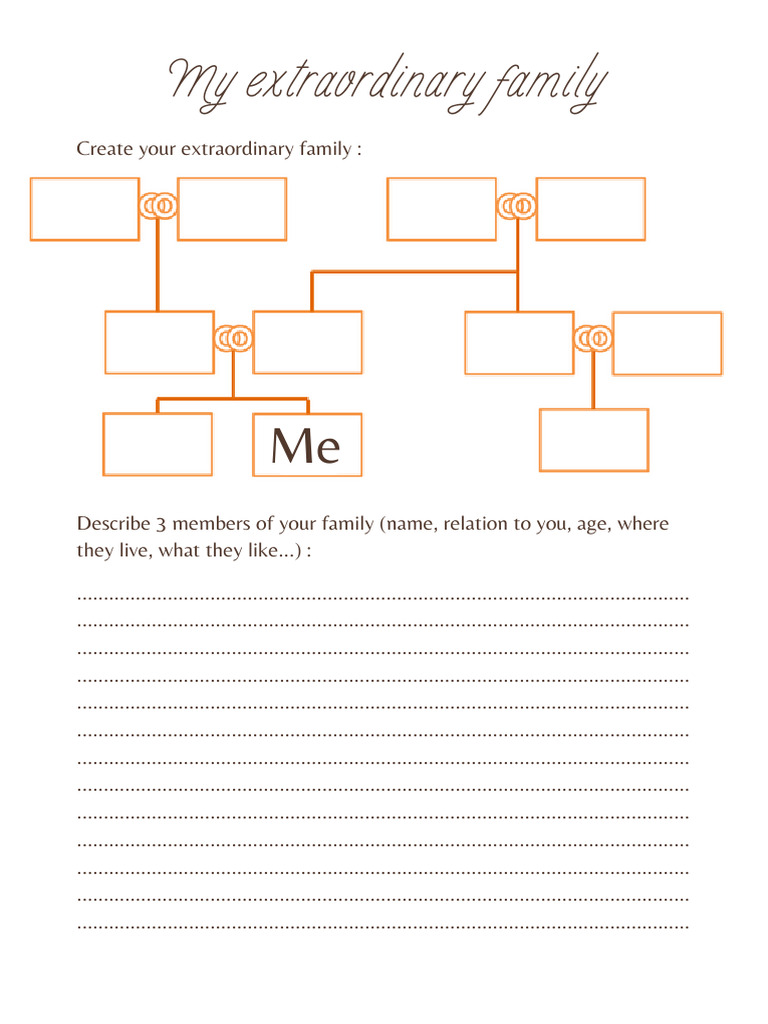 My Extraordinary Family Pdf