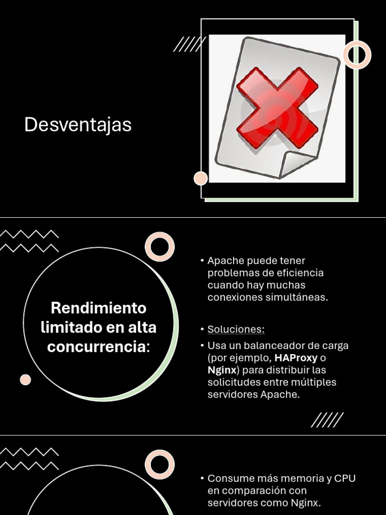 Desventajas Apache | PDF