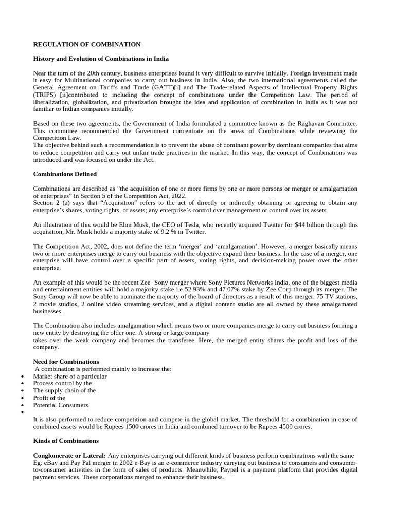 Competition Law Pdf Competition Law Mergers And Acquisitions