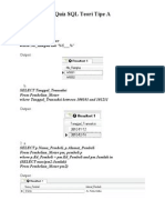 Quiz SQL Teori Tipe A