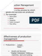 Production Management Ch 1