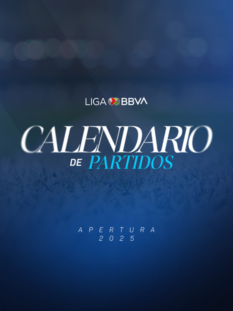 Calendario Liga Mx Clausura 2025 PDF