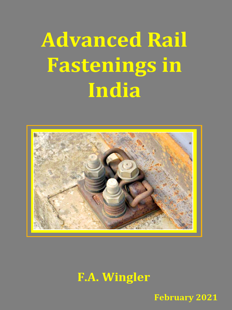 Advanced Rail Fastenings in India | PDF | Rail Transport | Transport ...