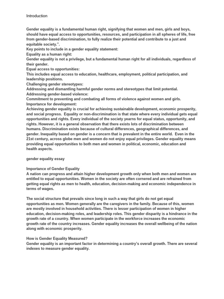 Understanding Gender Equality in India | PDF | Gender | Gender Studies