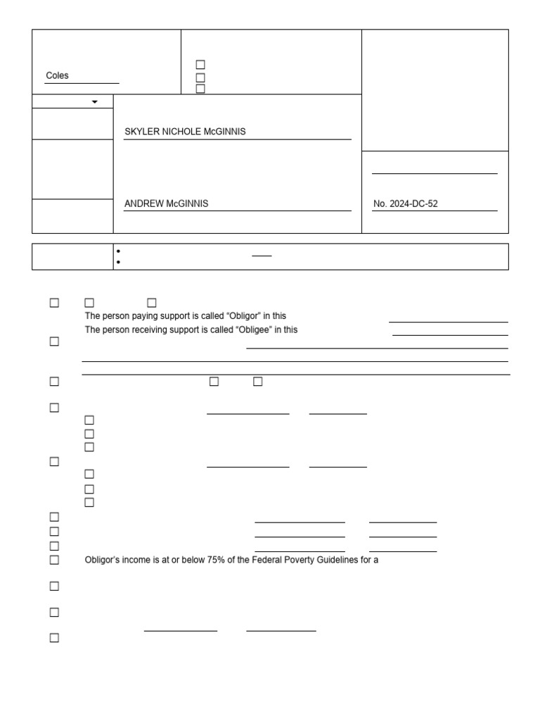 DCS Order for Support | PDF | Child Support | Insurance