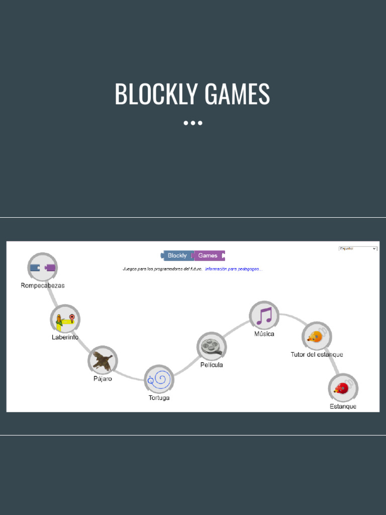 Juegos Blockly: Puzzles y Laberintos | PDF