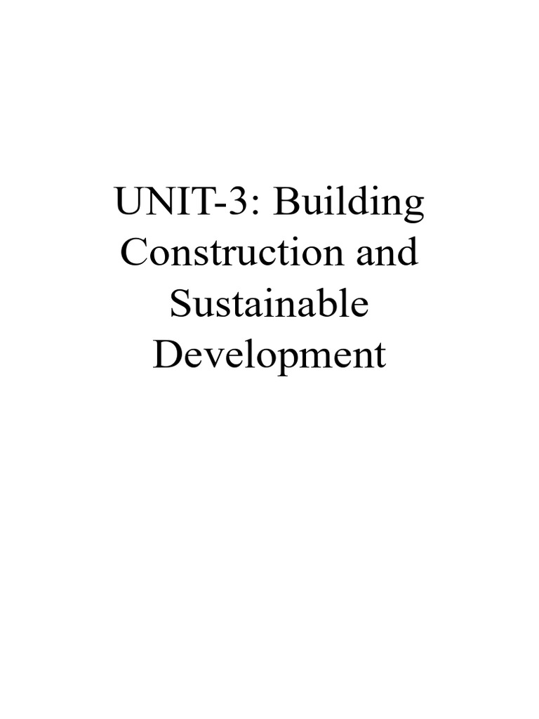 Building Construction Components Explained | PDF | Foundation ...
