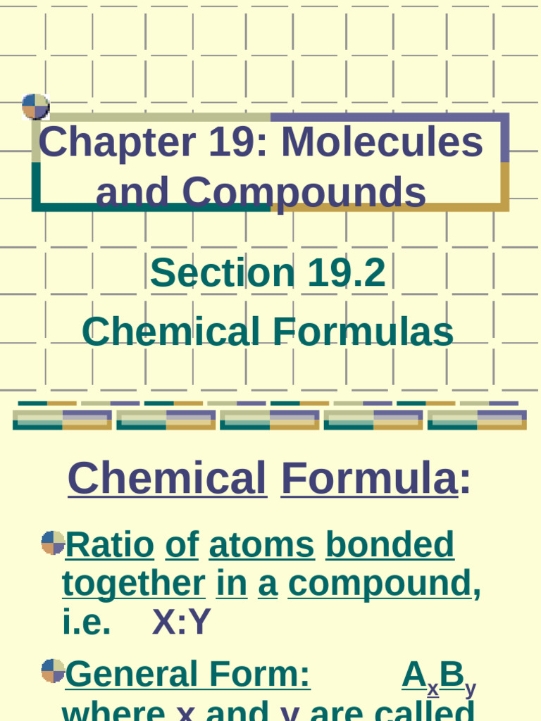 Chemical Formulas and Bonding Basics | PDF | Chemical Compounds | Ion