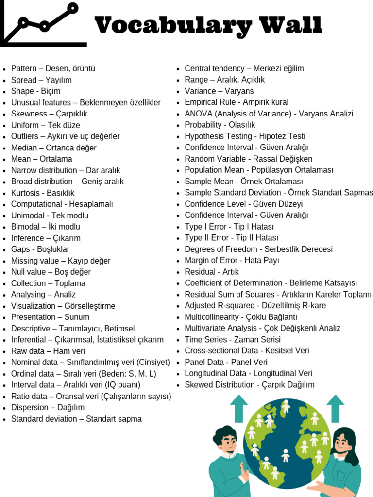 Statistics Vocabulary | PDF