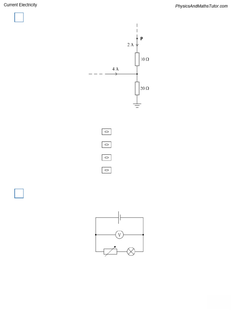 Circuit Analysis and Electricity Concepts | PDF | Electrical Resistance ...