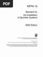 Nfpa 13-2022 224 | PDF | Fire Sprinkler System | Plumbing