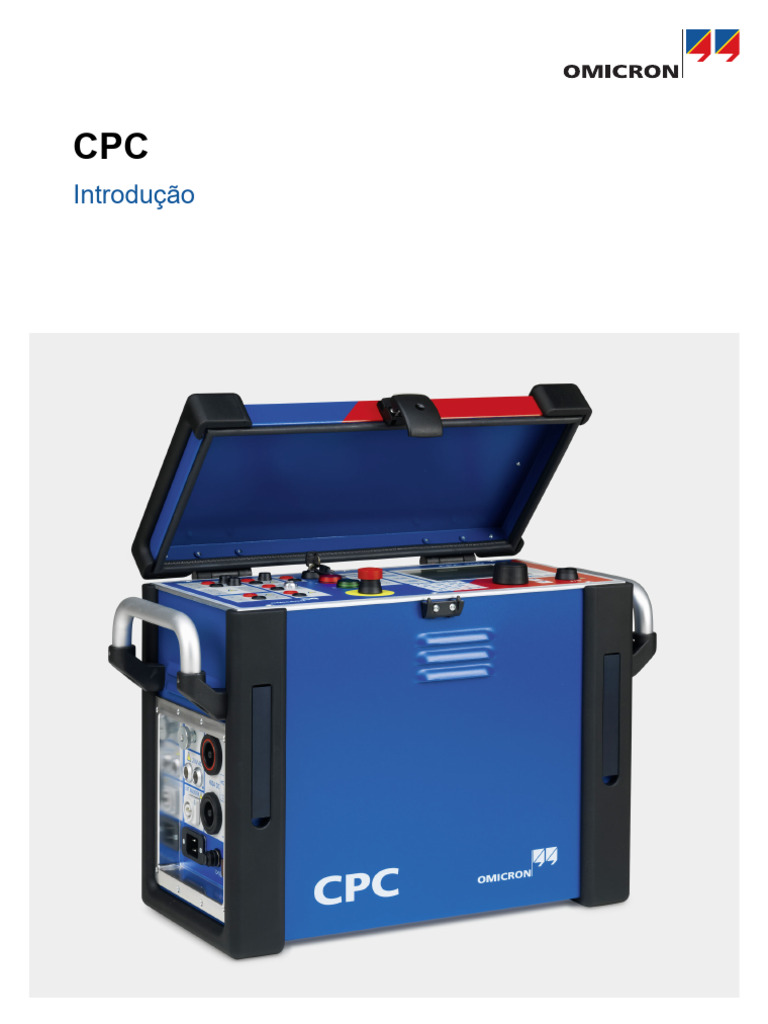 Instruções de Segurança para CPC 100 e 80 | PDF | Fonte de energia ...