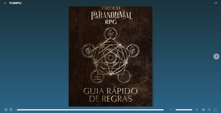 Ordem Paranormal RPG Guia Rapido de Regras | PDF
