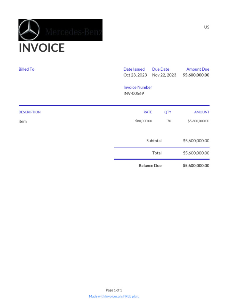 Inv 00569 | PDF