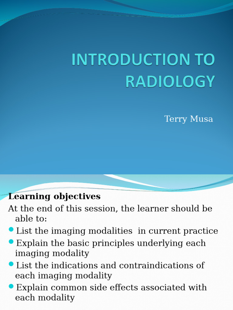 Overview of Radiological Anatomy | PDF | Medical Imaging | Ct Scan