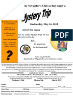 Mystery Trip 5.16.12