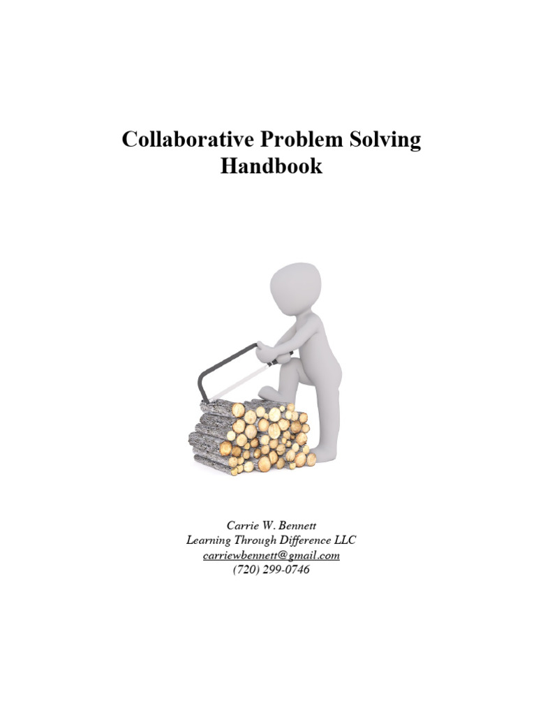 Collaborative Problem Solving Handbook 1 | PDF | Consensus Decision ...