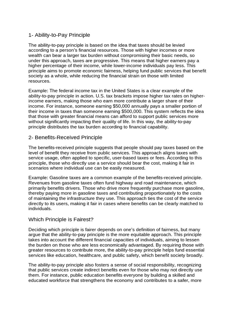 Unit 6 Assignment 6 1 1 Pdf Taxes Public Finance