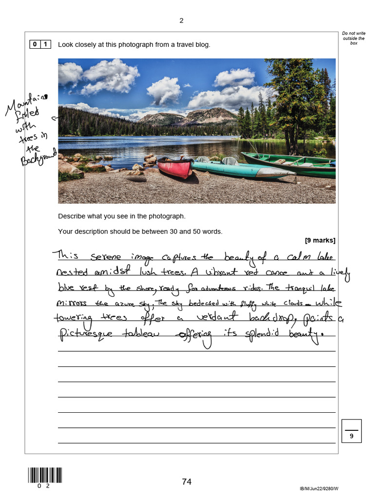 Writing Tasks for Students: Descriptive & Persuasive | PDF