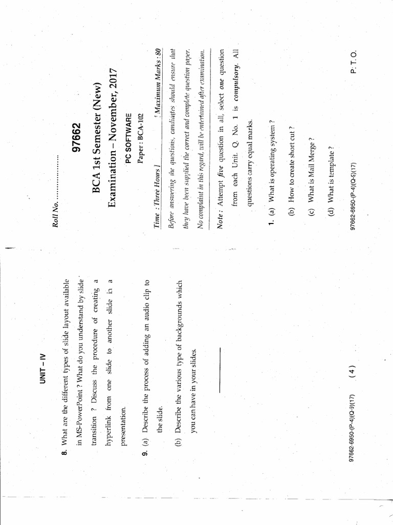 PCS (1st) Dec2017 | PDF
