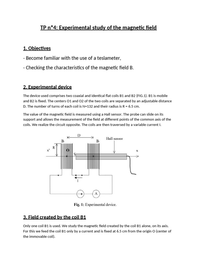 Report 4 | PDF | Inductor | Magnetometer