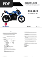 GSX　GSX900SSV Slip-On Exhaust Leovince 15269B LV-10 BLACK EDITION Specific For