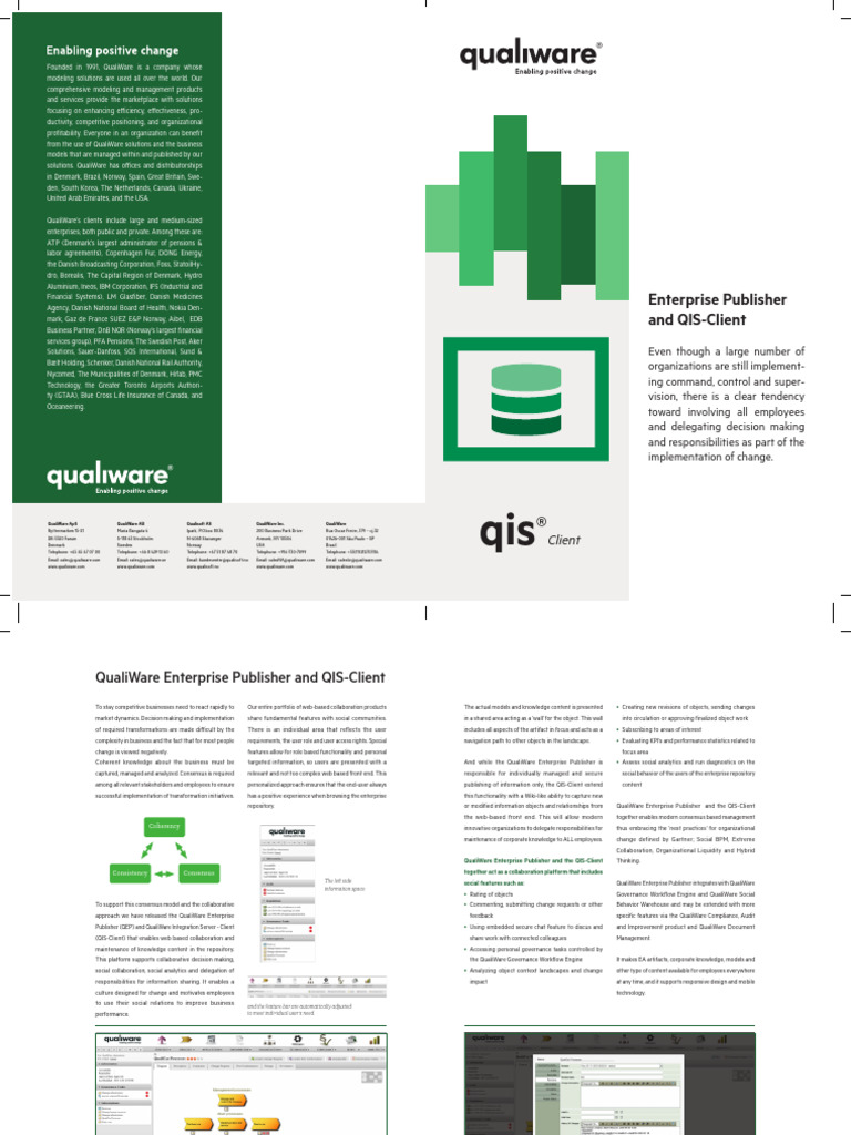 QIS Client QEP V1 2013 Print | PDF | Collaboration | World Wide Web