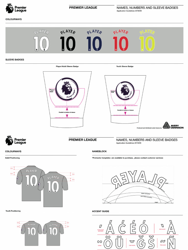 Premier League Application Guide 19-20 | PDF, image size:768x1024