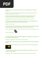 Commanders Interview for Drivers Training | PDF | Traffic Collision ...