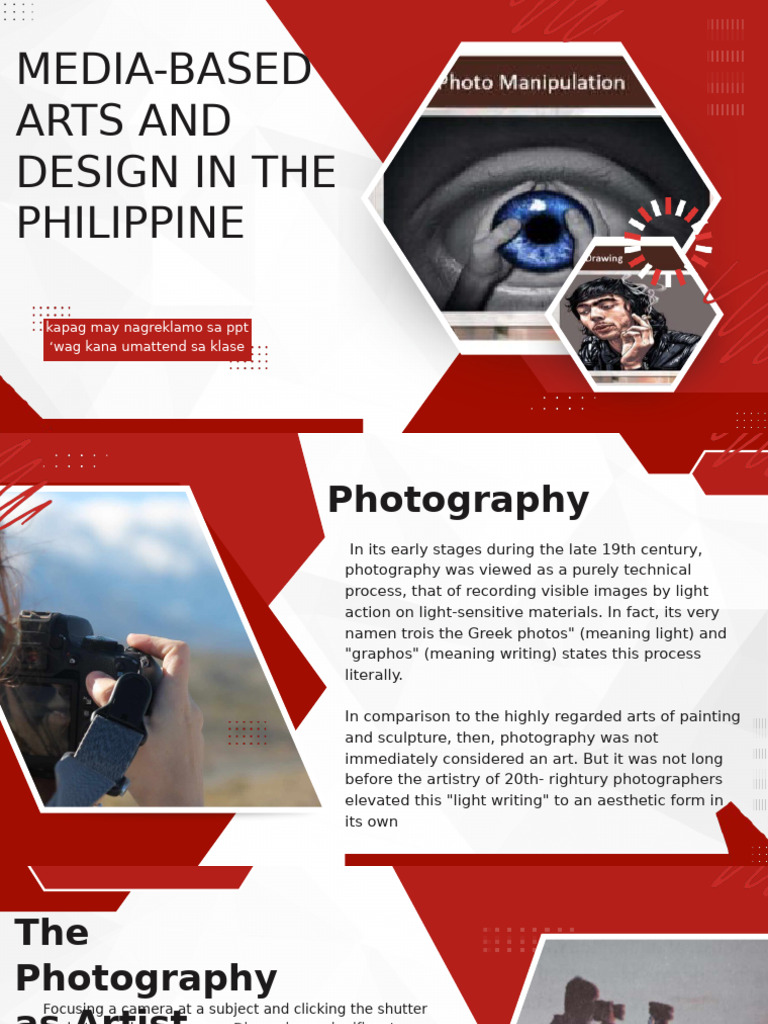 Media Based Arts and Design in The Philippine | PDF | Cinematography ...